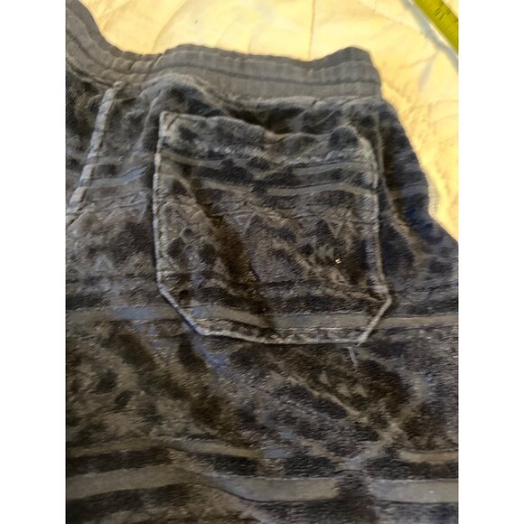 Chubbies The crop circles Mens velour Lounge Wear Schwort S 5.5 logo pockets - Picture 6 of 11